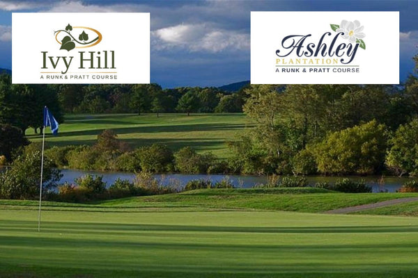 2 Single Use Golf Passes to Ashley Plantation or Ivy Hill Golf Courses